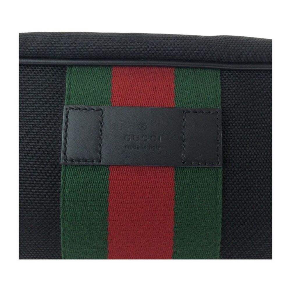 Gucci Sherry Line Canvas/Leather Pouch - Picture 5 of 10